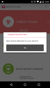 Android - Threat Detected with Prompt