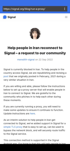 Hacker Groups take to Telegram, Signal and Darkweb to assist Protestors in  Iran - Check Point Blog