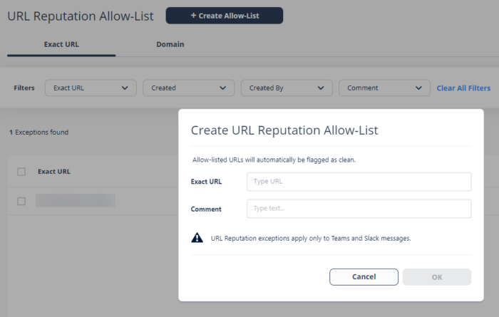Url Reputation URL Reputation Exceptions for Slack and Teams Messages - Check Point Blog