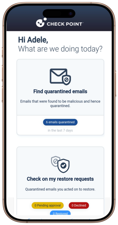 Enhanced Mobile Experience for End Users - Check Point Blog