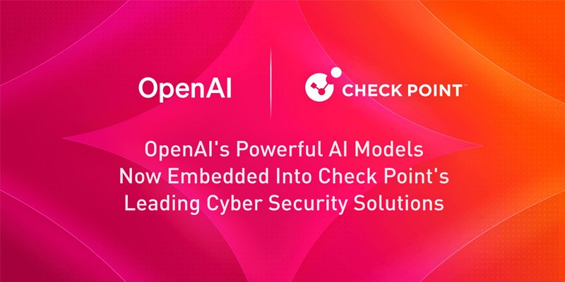 Check Point Integrates OpenAI Frontier Models into Security Tools